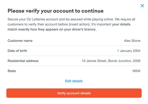 How To Update Incorrect Details To Verify My Account.